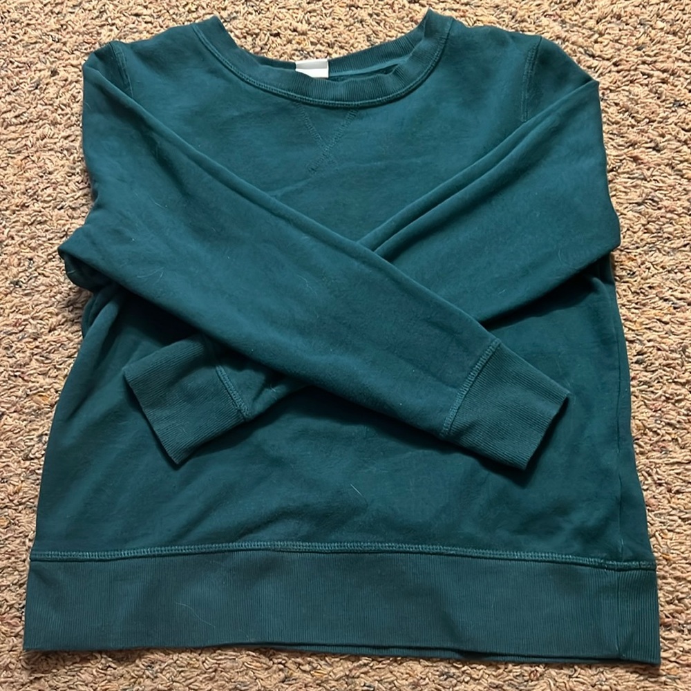 Amazon emerald green crewneck